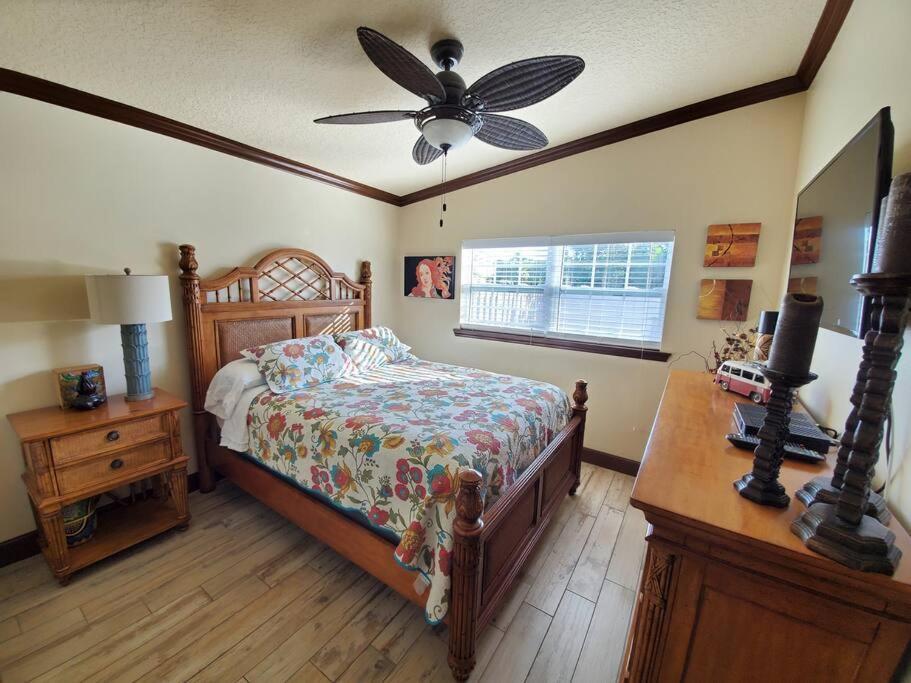 Hawaiian Cottage - Heated Pool Walk To The Beach Cocoa Beach Extérieur photo